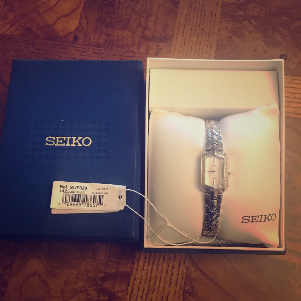 Seiko Diamond Watch